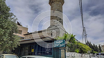 Sheikh Jarrah is a predominantly Palestinian neighborhood in East Jerusalem Editorial Stock Photo