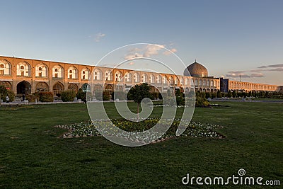 Sheikh lotf allah mosque and naghsh jahan square Stock Photo