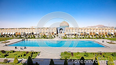 Sheikh Lotfollah mosque, Esfahan, Iran Stock Photo