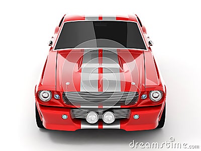 Shelby Mustang GT500 Stock Photo