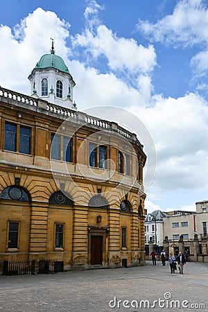 Sheldonian theatre, Oxford Editorial Stock Photo