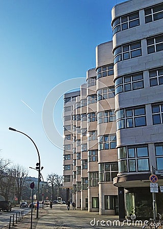 Shell Haus Berlin Editorial Stock Photo