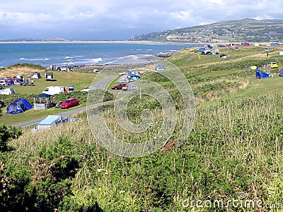 Shell Island, Gwynedd, Wales. Stock Photo
