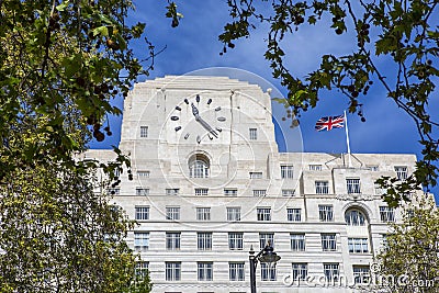 Shell Mex House in London, UK Stock Photo