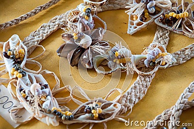 Shell Necklace Stock Photo