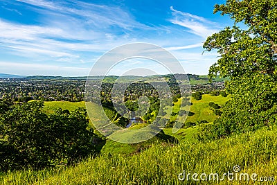 Shell Ridge and Mount Diablo State Park Stock Photo