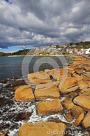 Shelley Beach, Manly Stock Photo