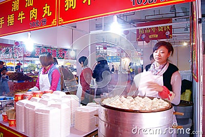 Shenzhen china: baoan shopping festival Editorial Stock Photo