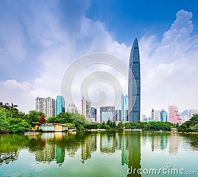 Shenzhen China Stock Photo