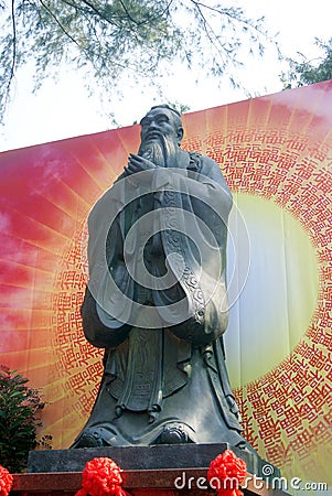 Shenzhen china: confucius cultural festival held Editorial Stock Photo