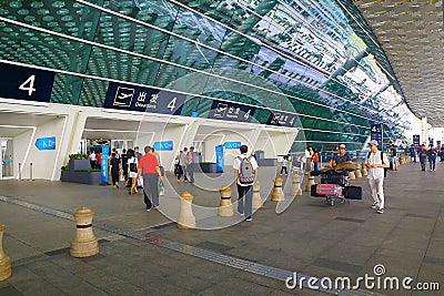 Nanjing lukou international airport, china Editorial Stock Photo