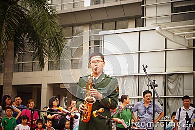 Shenzhen police open day activities Editorial Stock Photo