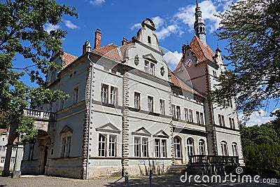 Sherborne castle. Zakarpatska Oblast. Ukraine Stock Photo