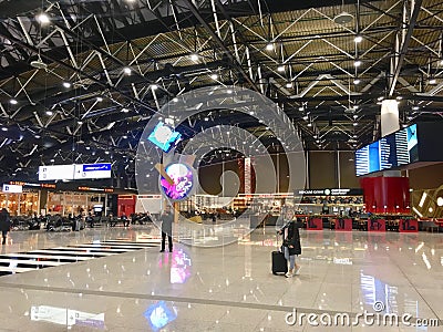 Sheremetyevo International Airport, Moscow, Russia Editorial Stock Photo
