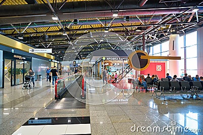 Sheremetyevo International Airport Editorial Stock Photo