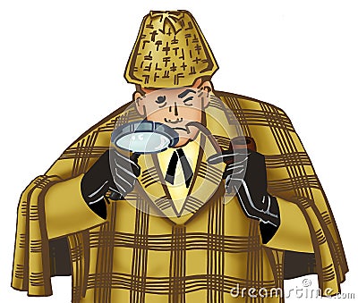 Sherlock Holmes Stock Photo