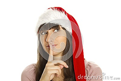 Shhhhh christmas soon Stock Photo