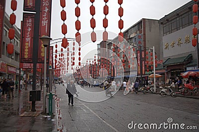 Those things in the old city of Luoyang Editorial Stock Photo