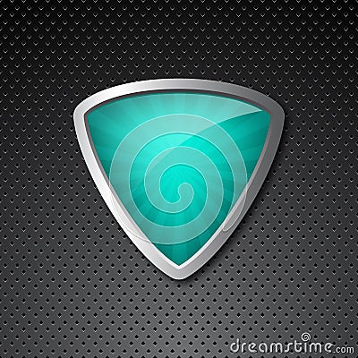 Shield background Vector Illustration