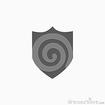 Shield icon, aegis, egis, protect, safe Vector Illustration