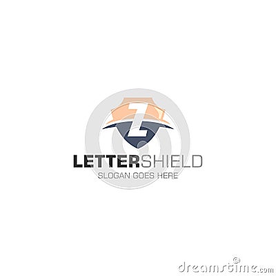 Shield and Letter Z Logo Templates Vector Illustration