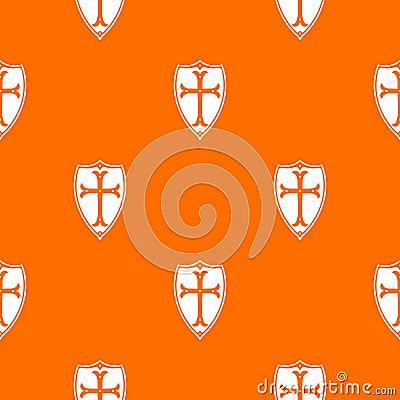 Shield pattern seamless Vector Illustration