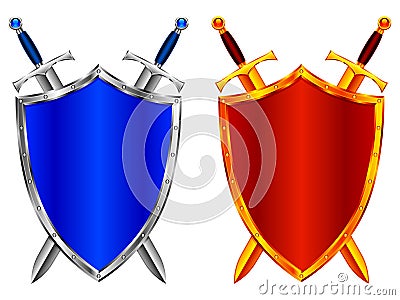 Shields. Vector Illustration