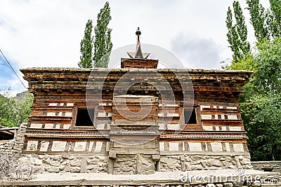 Shigar Amburiq Mosque 56 Stock Photo