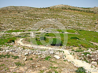 Shiloh, Israel Stock Photo