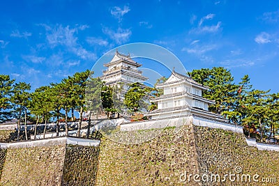 Shimabara, Nagasaki, Japan Castle Stock Photo