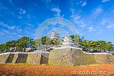 Shimabara, Nagasaki, Japan Castle Stock Photo