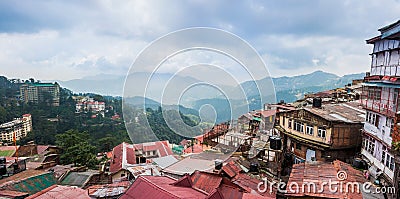 Shimla town in India Editorial Stock Photo