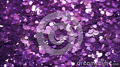 shimmer glitter purple background Cartoon Illustration