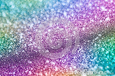 Shimmering purple sandy background with wavy texture and blur. Macro image of a metallized shiny multicolored surface Stock Photo