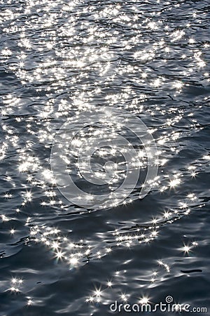 Shiney sea Stock Photo