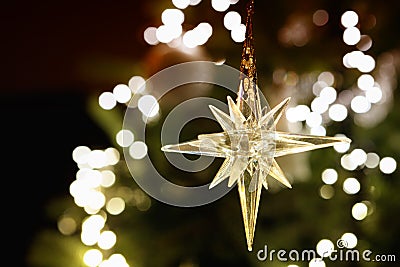 Shining Christmas Star Royalty Free Stock Images - Image: 21898159