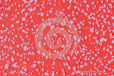 Lights abstract red background sparkle shine guipure lace bridal Stock Photo