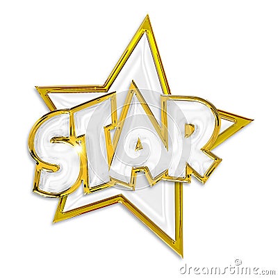 Shining star Stock Photo