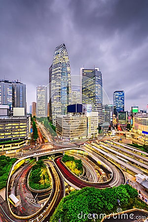 Shinjuku, Tokyo, Japan Stock Photo