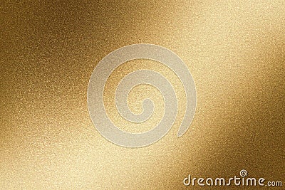 Shiny brown steel wall, abstract texture background Stock Photo