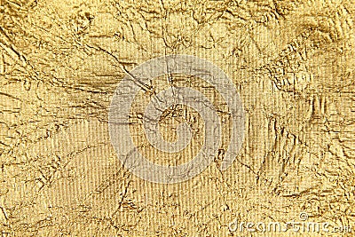 Shiny gold foil suitable for background Stock Photo