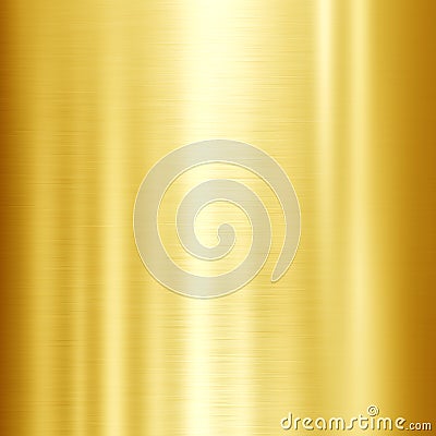 Shiny gold metal texture background Stock Photo