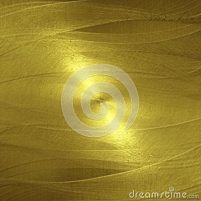 Shiny gold wall. golden background. Cartoon Illustration