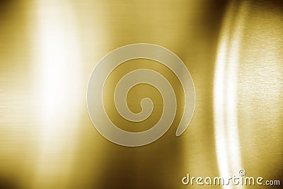 Golden metal highlights Stock Photo