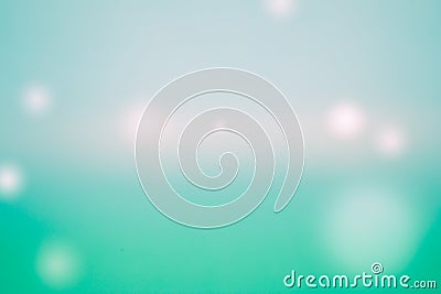 Shiny many light green background, Balls of different colors and sizes Stock Photo