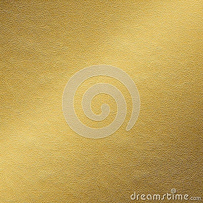 Shiny Metallic Gold Faux Leather Texture Stock Photo