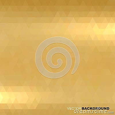 Shiny metallic gold texture. Blur background. Vector Illustration
