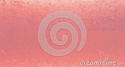 shiny rose gold fabric wallpaper looks like metal use as background texture for luxury, rich mood and tone. Stock Photo