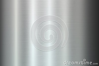 Shiny steel metal texture background Stock Photo