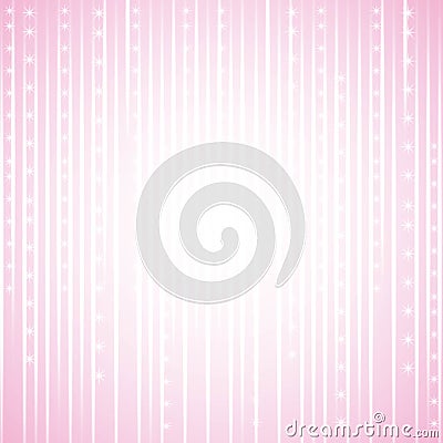 Shiny striped glitter blurred pink background Vector Illustration